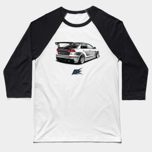 mitsubishi evoX Baseball T-Shirt